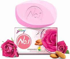 GODREJ NO 1 ROSE SOAP 4x50g